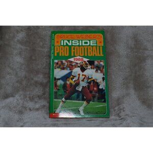 Bruce Weber's Inside Pro Football 1988 Vintage Paperback Book Doug Williams